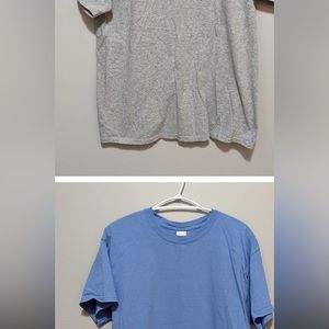 💚💚Set 2 cotton t-shirts Large NWOT